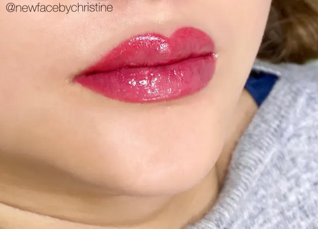 Lip Blush Tattoo result by New Face by Christine, NYC — photo 232