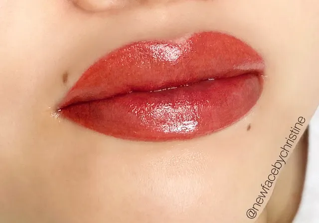 Lip Blush Tattoo result by New Face by Christine, NYC — photo 238