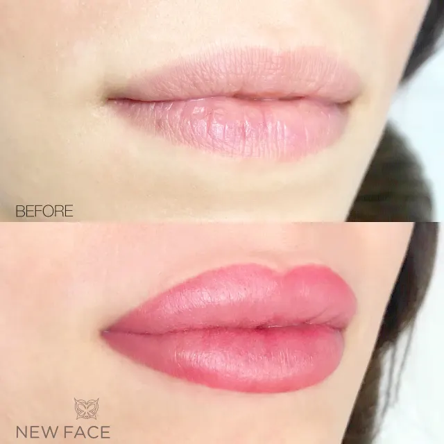 Lip Blush Tattoo result by New Face by Christine, NYC — photo 241