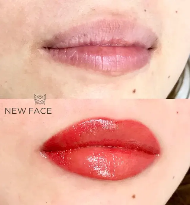 Lip Blush Tattoo result by New Face by Christine, NYC — photo 244