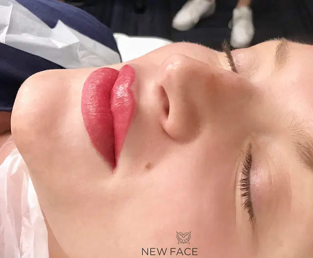 Lip Blush Tattoo result by New Face by Christine, NYC — photo 247