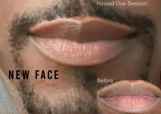 Men's Lips & Brows result by New Face by Christine, NYC — photo 5