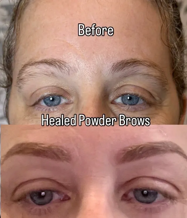 Soft Ombré Powder Brows result by New Face by Christine, NYC — photo 7