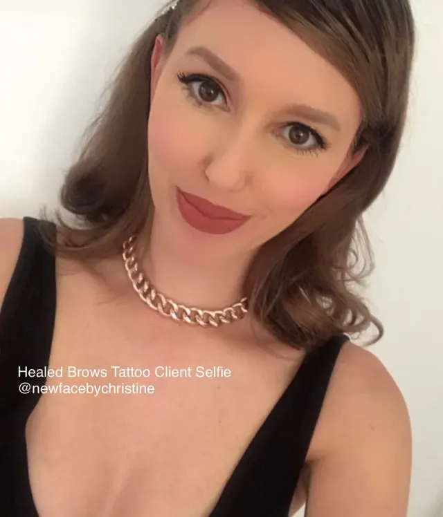 Soft Ombré Powder Brows result by New Face by Christine, NYC — photo 9