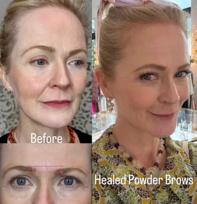 Soft Ombré Powder Brows result by New Face by Christine, NYC — photo 11