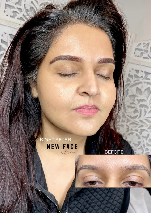 Soft Ombré Powder Brows result by New Face by Christine, NYC — photo 20
