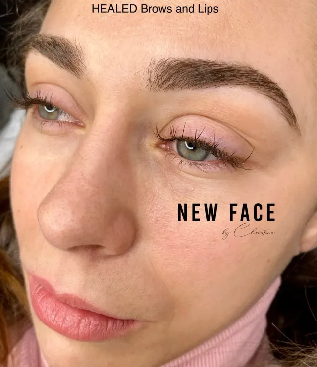 Soft Ombré Powder Brows result by New Face by Christine, NYC — photo 25