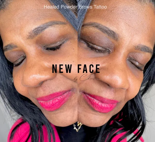 Soft Ombré Powder Brows result by New Face by Christine, NYC — photo 30