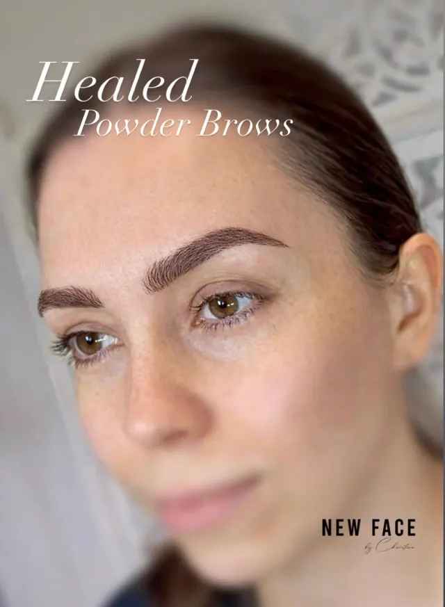 Soft Ombré Powder Brows result by New Face by Christine, NYC — photo 31