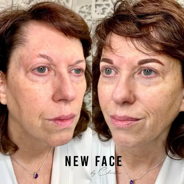 Soft Ombré Powder Brows result by New Face by Christine, NYC — photo 34