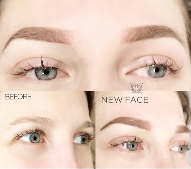 Soft Ombré Powder Brows result by New Face by Christine, NYC — photo 56
