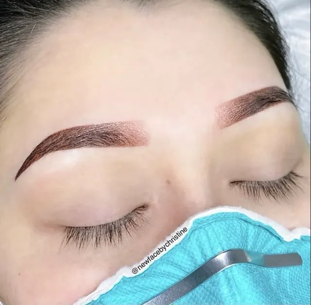 Soft Ombré Powder Brows result by New Face by Christine, NYC — photo 59