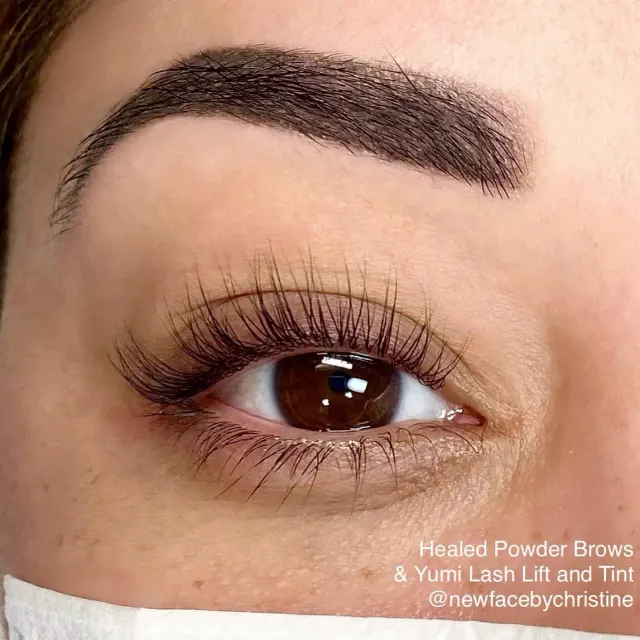 Soft Ombré Powder Brows result by New Face by Christine, NYC — photo 62
