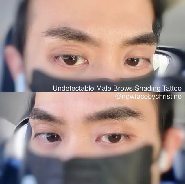Soft Ombré Powder Brows result by New Face by Christine, NYC — photo 63