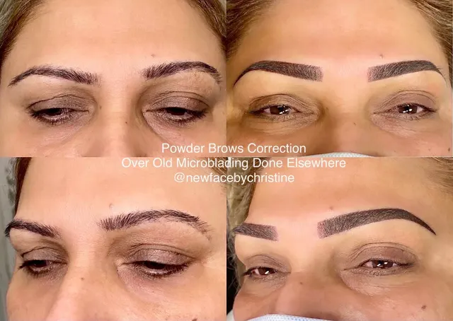 Soft Ombré Powder Brows result by New Face by Christine, NYC — photo 69