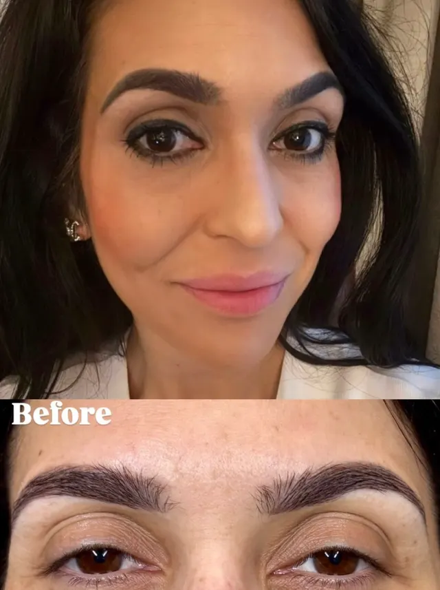 Soft Ombré Powder Brows result by New Face by Christine, NYC — photo 70