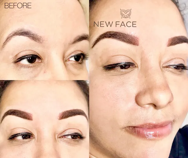 Soft Ombré Powder Brows result by New Face by Christine, NYC — photo 79