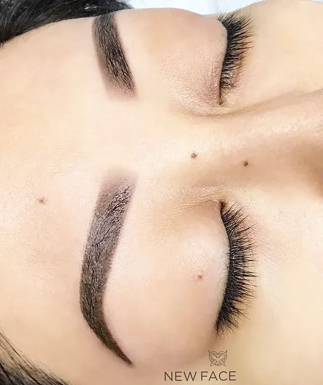 Soft Ombré Powder Brows result by New Face by Christine, NYC — photo 82