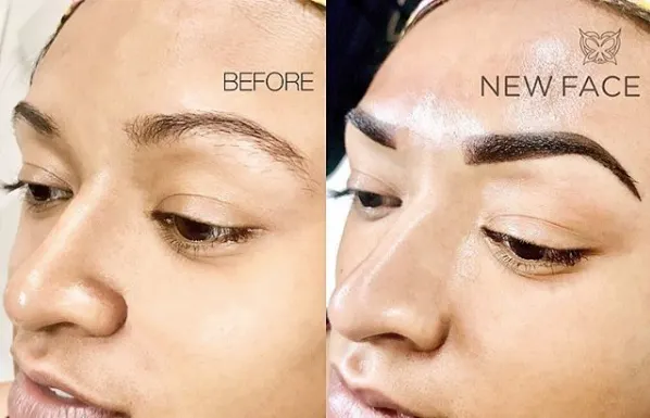 Soft Ombré Powder Brows result by New Face by Christine, NYC — photo 85