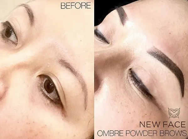 Soft Ombré Powder Brows result by New Face by Christine, NYC — photo 86